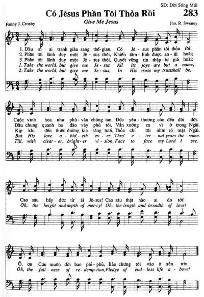 Có Jesus Phần Tôi Thỏa Rồi