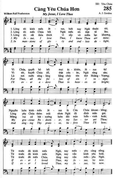 Càng Yêu Chúa Hơn