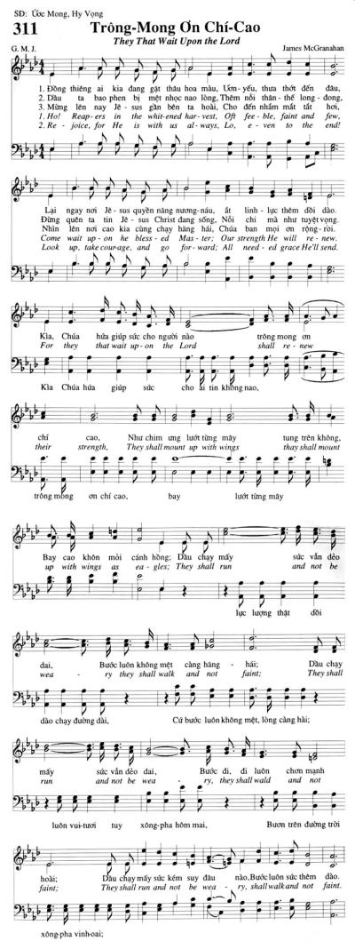 Trông Mong Ơn Chí Cao