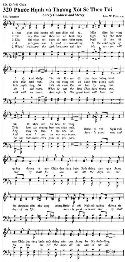 Phước Hạnh Và Thương Xót Sẽ Theo Tôi