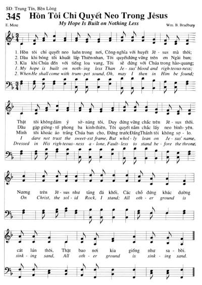 Hồn Tôi Chỉ Quyết Neo Trong Huyết Jesus