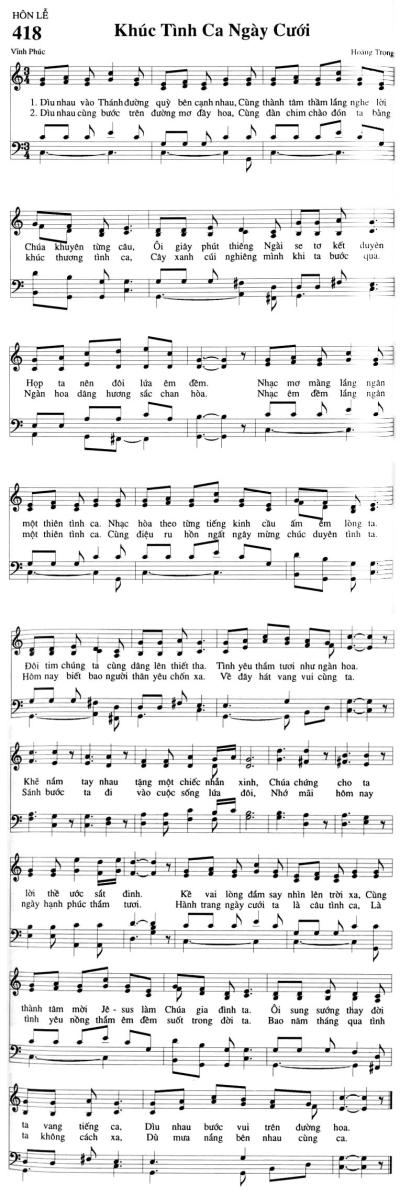 Khúc Tình Ca Ngày Cưới