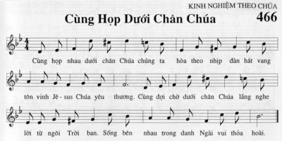 Cùng Họp Nhau Dưới Chân Chúa