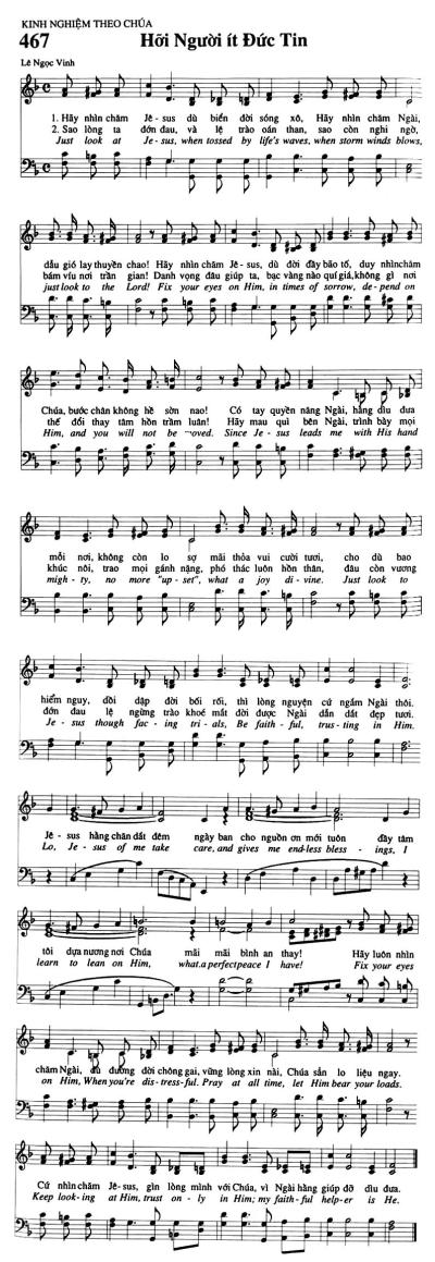 Hỡi Người Ít Đức Tin