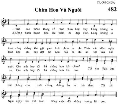 Chim, Hoa Và Người
