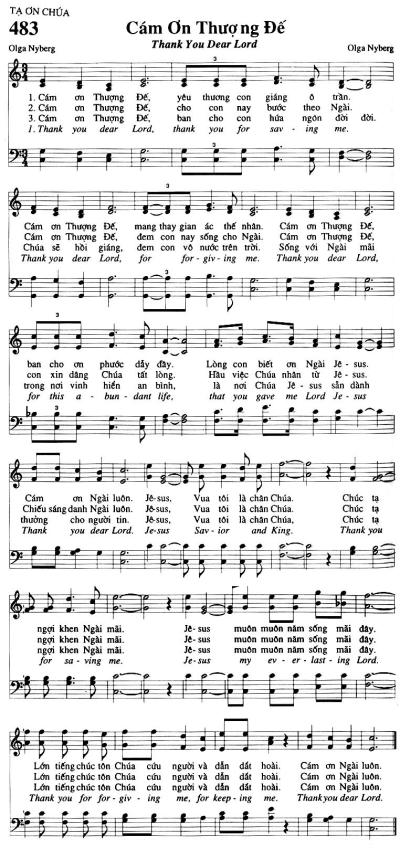 Cảm Ơn Thượng Đế