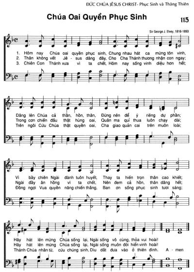 Chúa Oai Quyền Phục Sinh