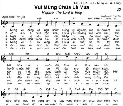 Vui Mừng Chúa Là Vua