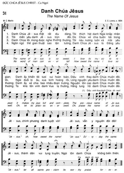 Danh Chúa Jesus