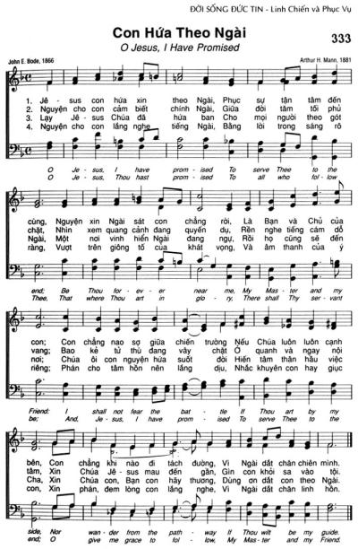 Con Hứa Theo Ngài