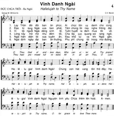 Vinh Danh Ngài