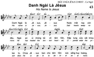 Danh Ngài Là Jêsus