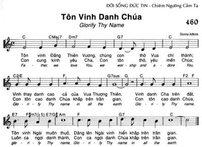 Tôn Vinh Danh Chúa