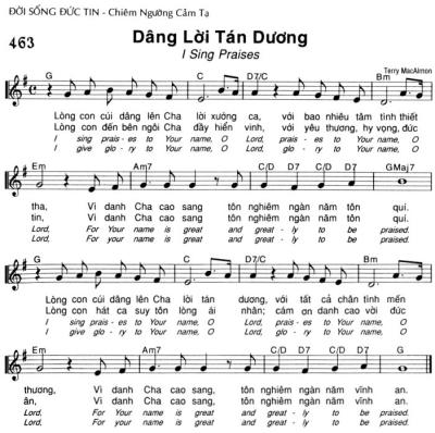 Dâng Lời Tán Dương