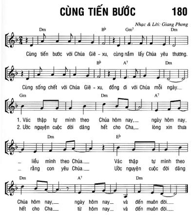 CÙNG TIẾN BƯỚC