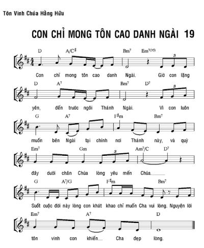 CON CHỈ MONG TÔN CAO DANH NGÀI