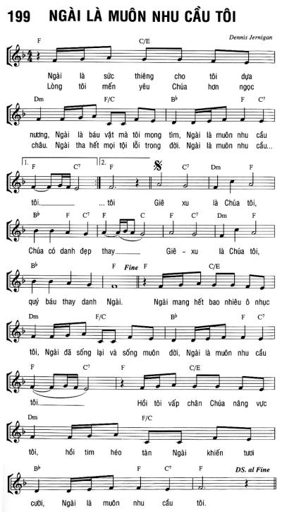 NGÀI LÀ MUÔN NHU CẦU TÔI