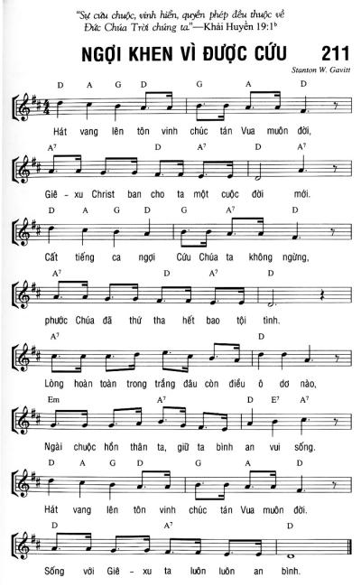 NGỢI KHEN VÌ ĐƯỢC CỨU