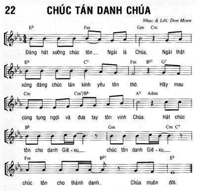 CHÚC TÁN DANH CHÚA
