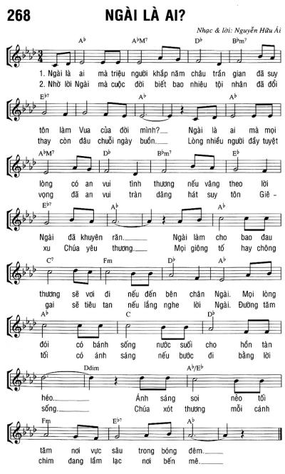 NGÀI LÀ AI?