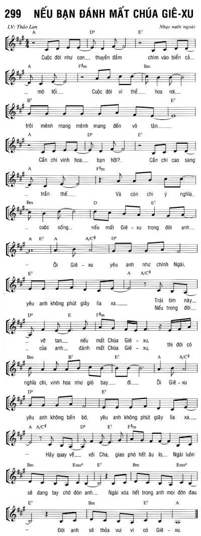 NẾU BẠN ĐÁNH MẤT CHÚA GIÊ-XU