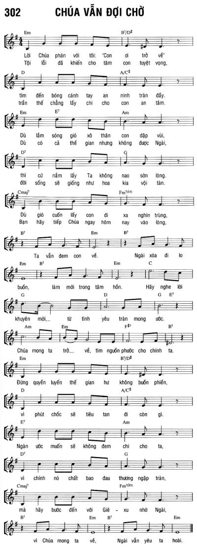 CHÚA VẪN ĐỢI CHỜ