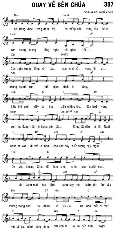 QUAY VỀ BÊN CHÚA