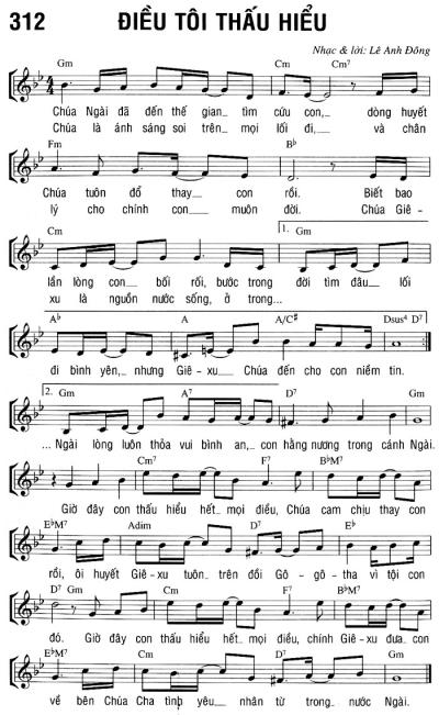 ĐIỀU TÔI THẤU HIỂU