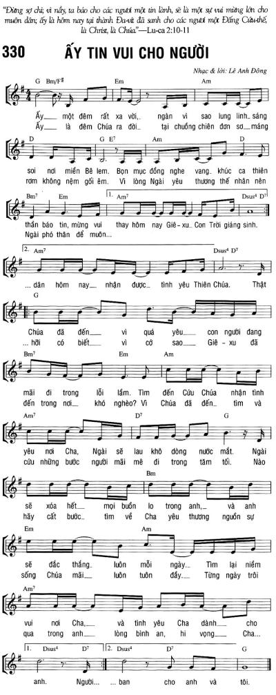 ẤY TIN VUI CHO NGƯỜI