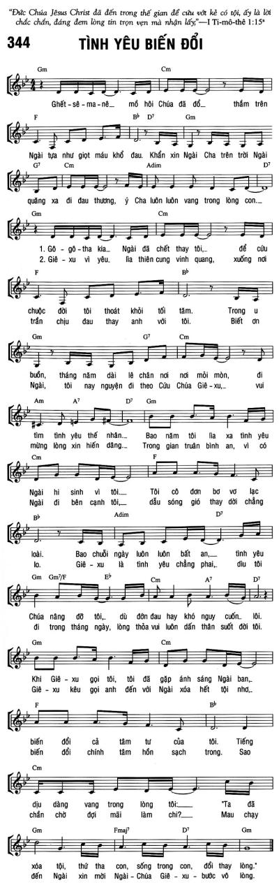 TÌNH YÊU BIẾN ĐỔI