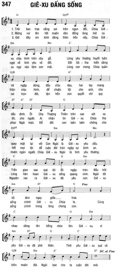 GIÊ-XU ĐẤNG SỐNG