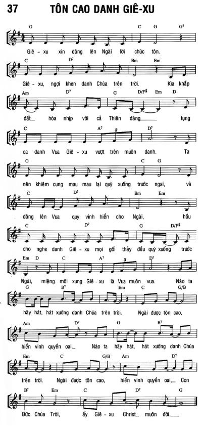 TÔN CAO DANH GIÊ-XU