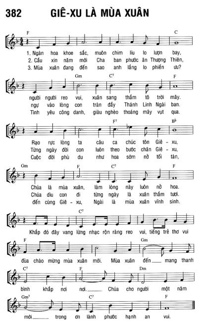 GIÊ-XU LÀ MÙA XUÂN