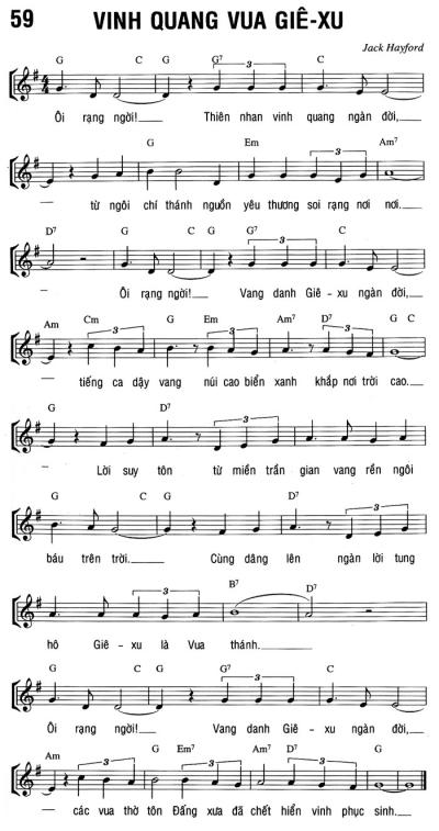 VINH QUANG VUA GIÊ-XU