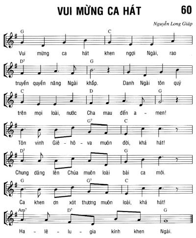 VUI MỪNG CA HÁT
