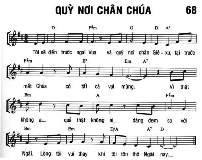 QUỲ NƠI CHÂN CHÚA