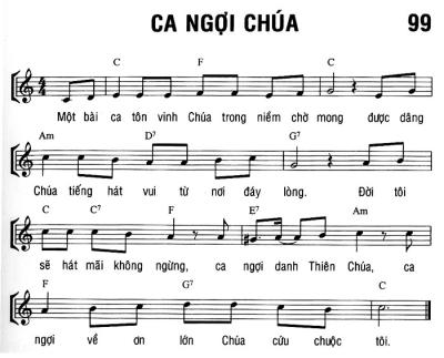 CA NGỢI CHÚA