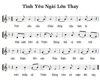TÌNH YÊU NGÀI LỚN THAY