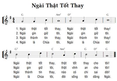 NGÀI THẬT TỐT THAY