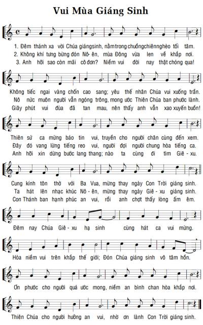 VUI MÙA GIÁNG SINH