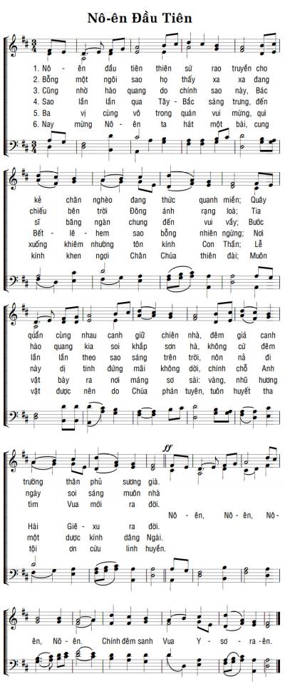 NÔ-ÊN ĐẦU TIÊN