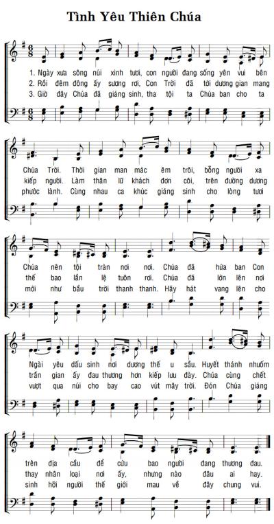 TÌNH YÊU THIÊN CHÚA