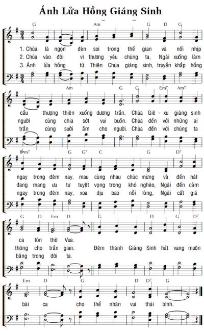 ÁNH LỬA HỒNG GIÁNG SINH