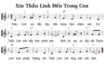 XIN THẦN LINH ĐẾN TRONG CON