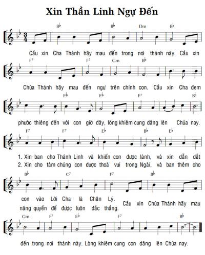 XIN THẦN LINH NGỰ ĐẾN