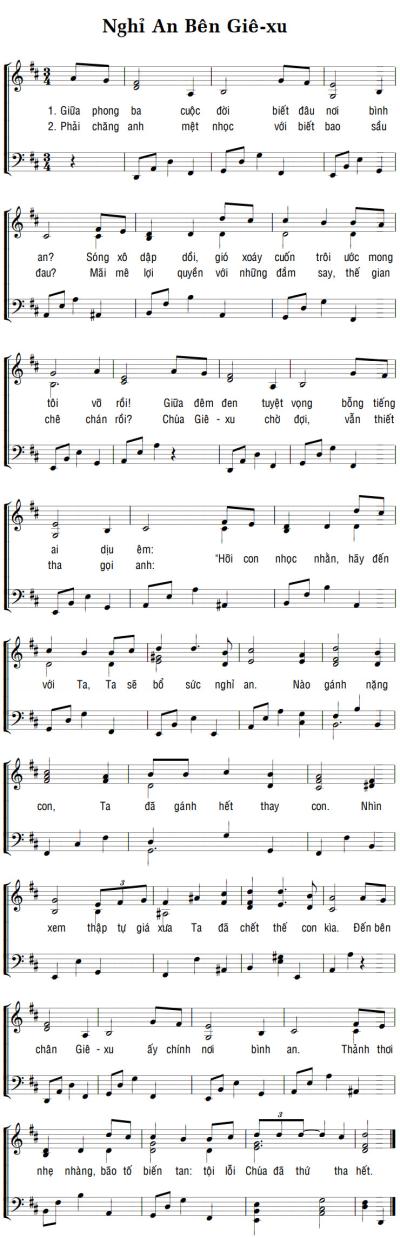 NGHỈ AN BÊN GIÊ-XU