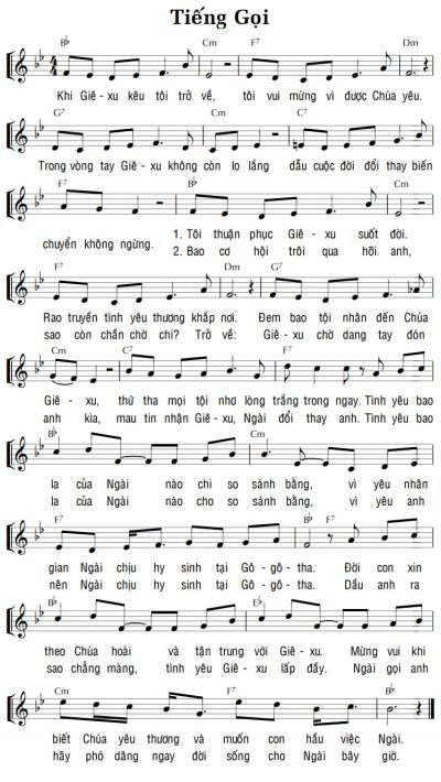 TIẾNG GỌI