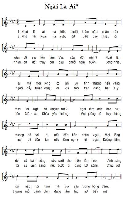 NGÀI LÀ AI?