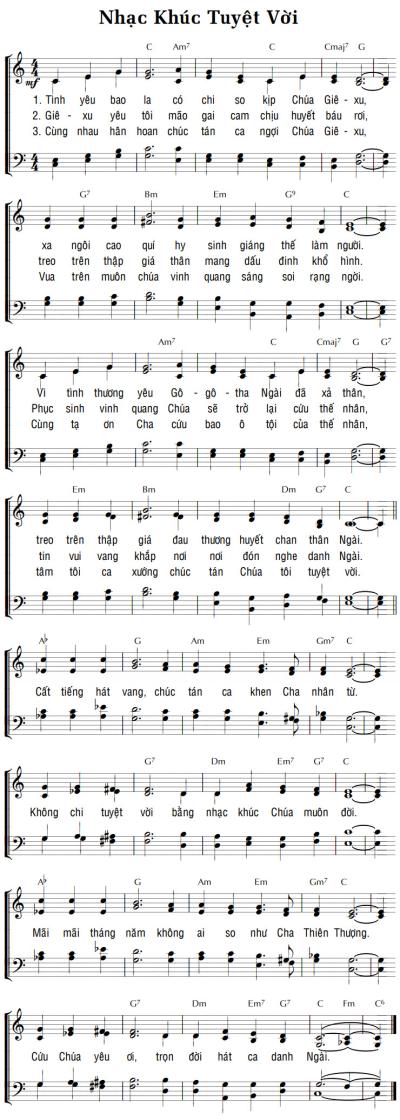 NHẠC KHÚC TUYỆT VỜI