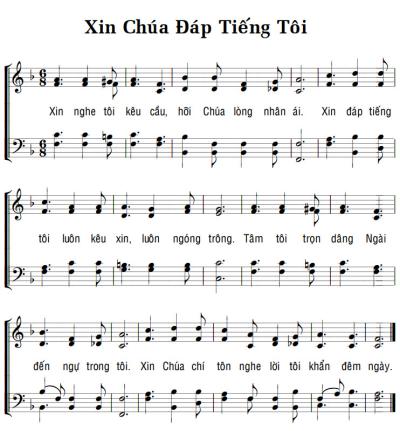 XIN CHÚA ĐÁP TIẾNG TÔI